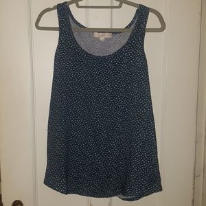 Loft green patterned shell